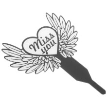 3Pcs Cemetery Memory Stake Yard Decoration Sign Insert