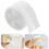 White Strong Adhesion Double Sided Hook And Tape For Home Use 1 Roll 10
