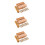 3 Boxes Wooden Chinese Chess Set With Bamboo Foldable Board 6