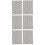 3 Count Embossing Plates Card Making Square Folder Templates For 8