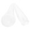 White Hanging Dome Bed Canopy Mosquito Net Lightweight Cotton 4