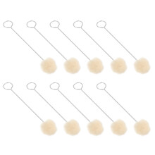 100 Pcs Wool Ball Applicator For Craft Dyeing