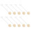 100 Pcs Wool Ball Applicator For Craft Dyeing 1