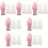 7 Pcs Manicure Practice Prosthetic Hand Gel Abs Nail 7