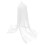 White Hanging Dome Bed Canopy Mosquito Net Lightweight Cotton 8
