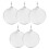 5Pcs Metal Hanging Shooting Targets For Training Practice 1