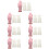 7 Pcs Manicure Practice Prosthetic Hand Gel Abs Nail 11