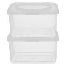 4Stk Feuchttuchbox Transparent Ergonomisch Für Baby Badezimmer