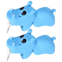 2 Pairs Animal Earrings Child Miss Creative Jewelry Funny Eardrop