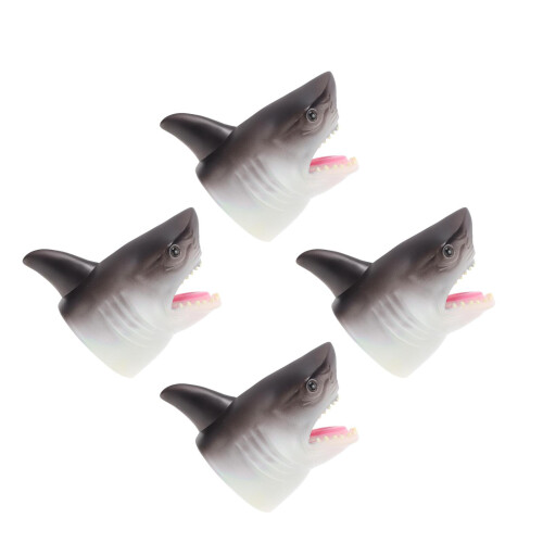 4 Sets Shark Jumper Rubber Touch Child Necessity 2