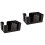 2Pcs Multifunction Storage Rack Tissue Straws Holder Box Black 4