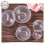 30Pièces Bols Masques PVC Transparent Multifonction Beauté Spa 11