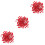 300 Pcs Push Round Ball Head Map Tacks With Stainless Point Red 5