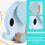 Elephant Pull Along Toy For Kids Walker Plaything 7