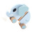 Elephant Pull Along Toy For Kids Walker Plaything 5