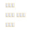 12Pcs Durable Khaki Wooden Paper Making Frames for Creative DIY Crafts 7