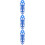 3Pcs Motorcycle Shock Absorber Covers Blue Aluminum Front Protection 9