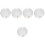 5Pcs Parrot Water Dispenser Cage Attached Feeding Device 6