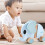 Elephant Pull Along Toy For Kids Walker Plaything 6