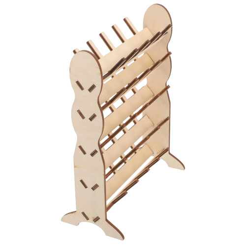 4Pcs Wooden Thread Spool Holder Organizer For Sewing 2
