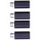 4 Pcs 8-Pin Female Micro Usb Converter Cable For Smartphone Tablet 5