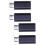 4 Pcs 8-Pin Female Micro Usb Converter Cable For Smartphone Tablet 7