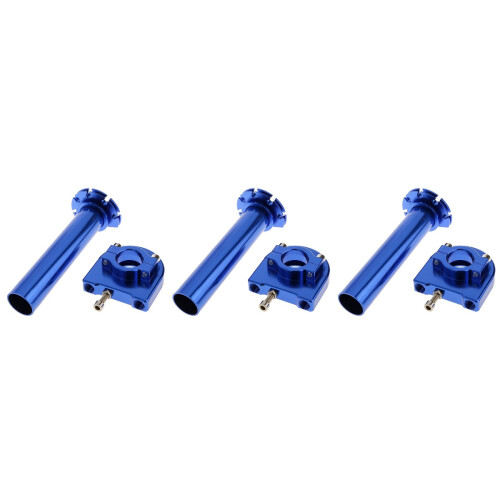 3Pcs Universal 7/8Inch Aluminum Motorcycle Throttle Handle 2