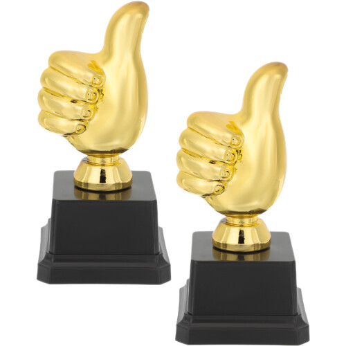 4 Pcs Thumb Trophy Kids Prize For Competition
