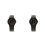 2pcs Student Quartz Watch Abs Strap Simple Lovers 8