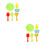 2Sets Kunststoff Sand Set Bunt Kinder Strand Spielzeug 7