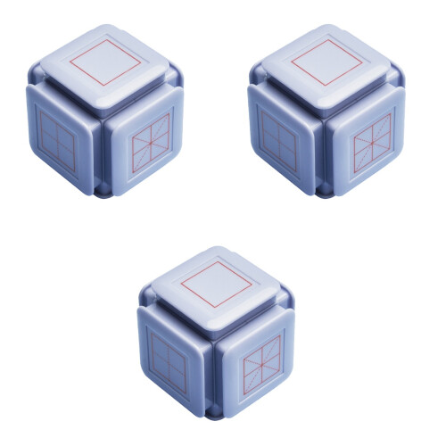 3Pcs Kids Educational Six-Side Stamper For Early Learning 2