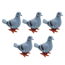 20 Pcs Pigeon Clockwork Toys Kids Decorative Ornaments
