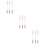 9 Pcs  -End Eyeshadow Brushes Heart Shaped Silicone Eyeshadow Brushes 4
