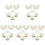 250 Pcs Chocolate Packaging Wrappers Hollow Truffle Cups For Candy 4