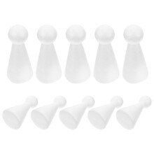 20 Pcs Diy Graffiti Foam Models Kids Painting Toys Handmade Decoration