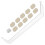 4 Sets Acrylic Transparent Eyebrow Ruler For Brow Mapping And Shaping 2