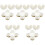 250 Pcs Chocolate Packaging Wrappers Hollow Truffle Cups For Candy 5
