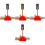 4Pcs Wooden Toy Train Accessory Railway Roadblock 5