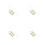 4 Sets Acrylic Transparent Eyebrow Ruler For Brow Mapping And Shaping 4