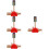 4Pcs Wooden Toy Train Accessory Railway Roadblock 9
