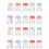 2 Pieces Lip Gloss Bottle Travel Empty Mini Tubes Bottles Glazes 5
