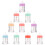 2 Pieces Lip Gloss Bottle Travel Empty Mini Tubes Bottles Glazes 9