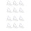 40 Pcs Adjustable Self Adhesive Cable Clips For Wire Management White Xxl 4