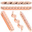 15 Pcs Strap Decorative Ring Belt Zinc Alloy Accessories 2