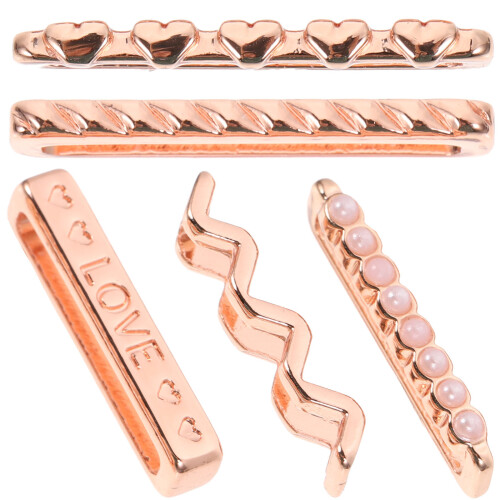 15 Pcs Strap Decorative Ring Belt Zinc Alloy Accessories 1