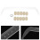 4 Sets Acrylic Transparent Eyebrow Ruler For Brow Mapping And Shaping 10
