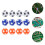 24 Pcs Replacement Foosball Table Balls For Tabletop Soccer Game 11
