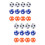 24 Pcs Replacement Foosball Table Balls For Tabletop Soccer Game 9
