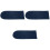 3 Pcs Violin Anti-Dust Cover Suede Protector Dark Blue 4