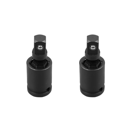 2 Pcs 1/2 Inch Hex Impact Socket For Harmonic Balancer Pulley Bolt 1